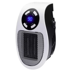 Brentwood 350-Watt Plug-In Personal Wall Space Heater in White